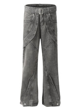 Men's High-Waist Wide Leg Jeans