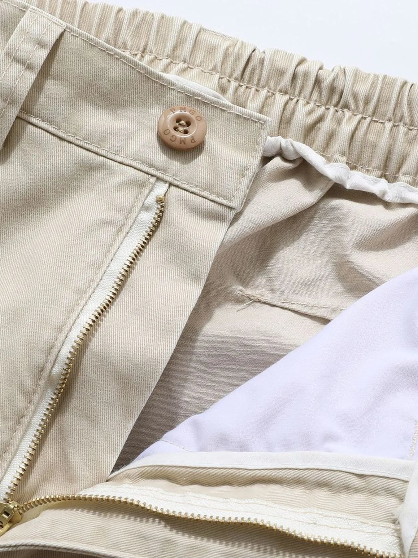 Men's High-Waisted Wide Leg Pants