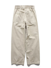 Men's High-Waisted Wide Leg Pants