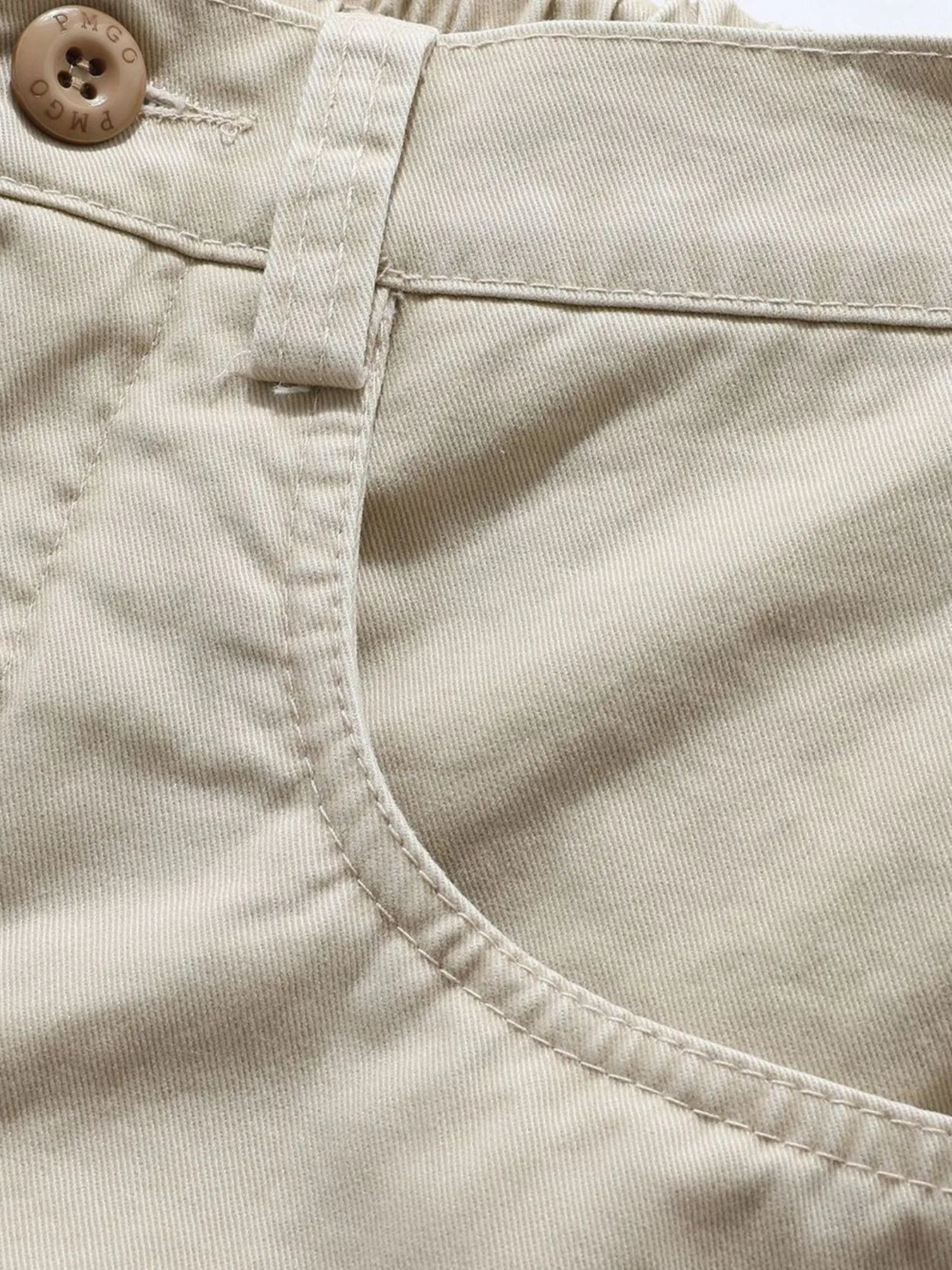 Men's High-Waisted Wide Leg Pants