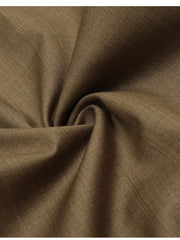 Men's High-Waisted Wide Leg Pleated Trousers