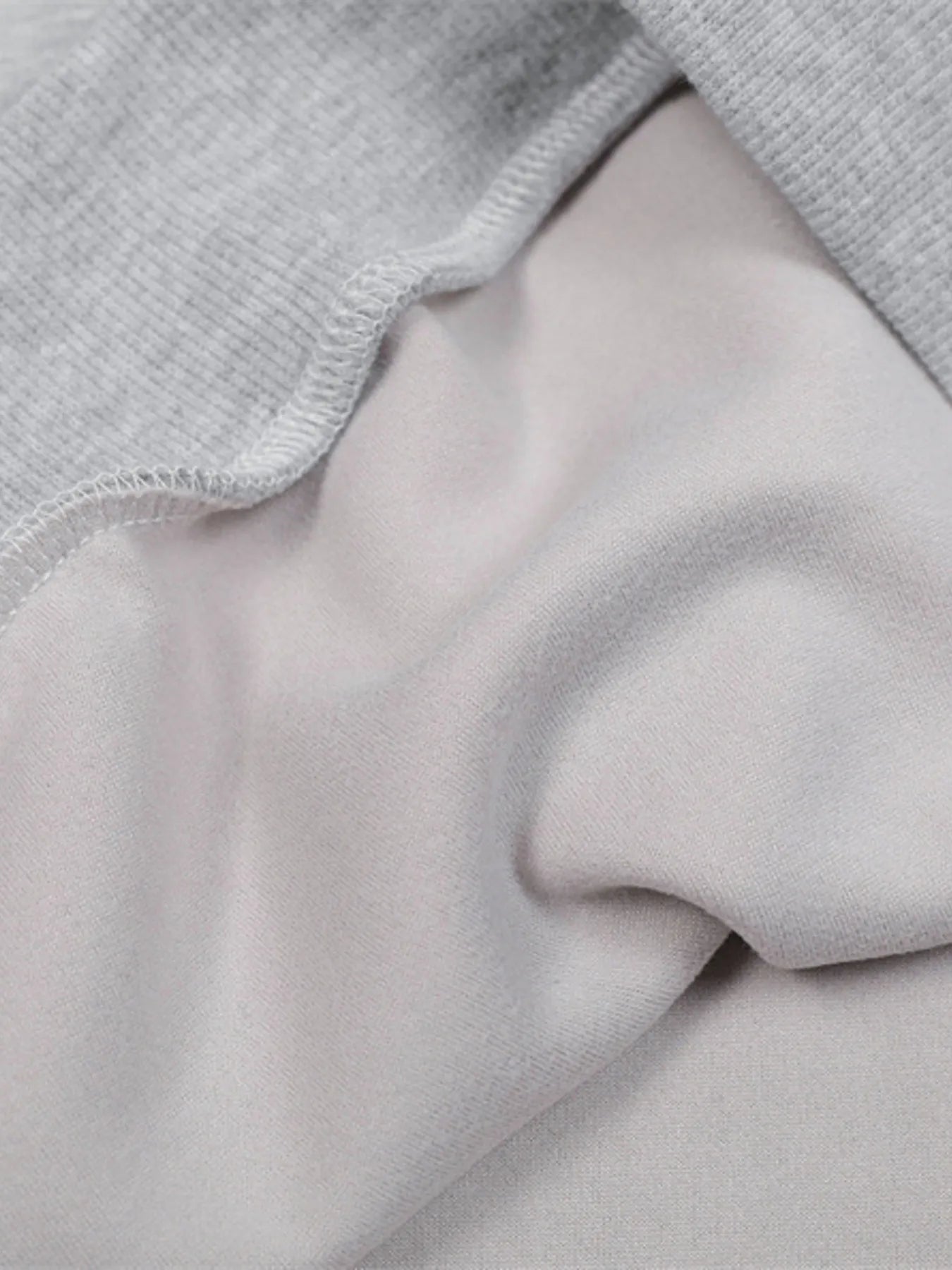 Men's Letter Contrast Long Sleeve Polo Sweatshirt