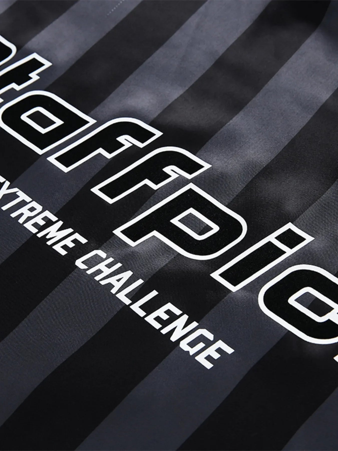 Men's Letter Graphic Striped Sweatshirt