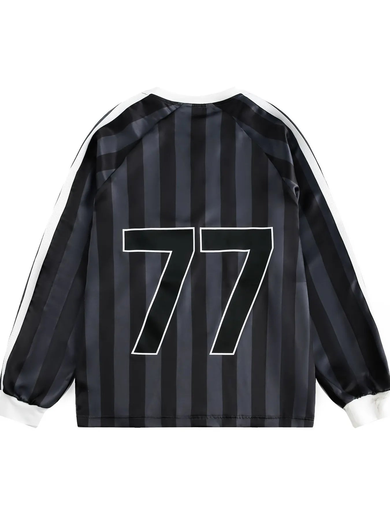Men's Letter Graphic Striped Sweatshirt