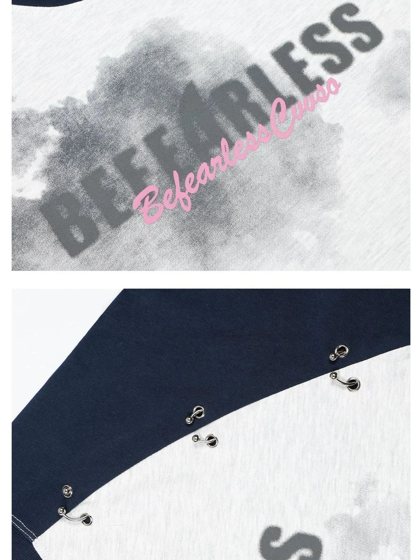 Men's Letter Raglan Long Sleeve T-Shirt