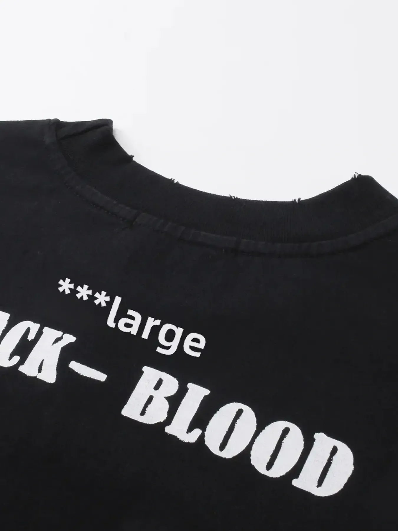 Men's Letter Round Neck Long Sleeve T-Shirt