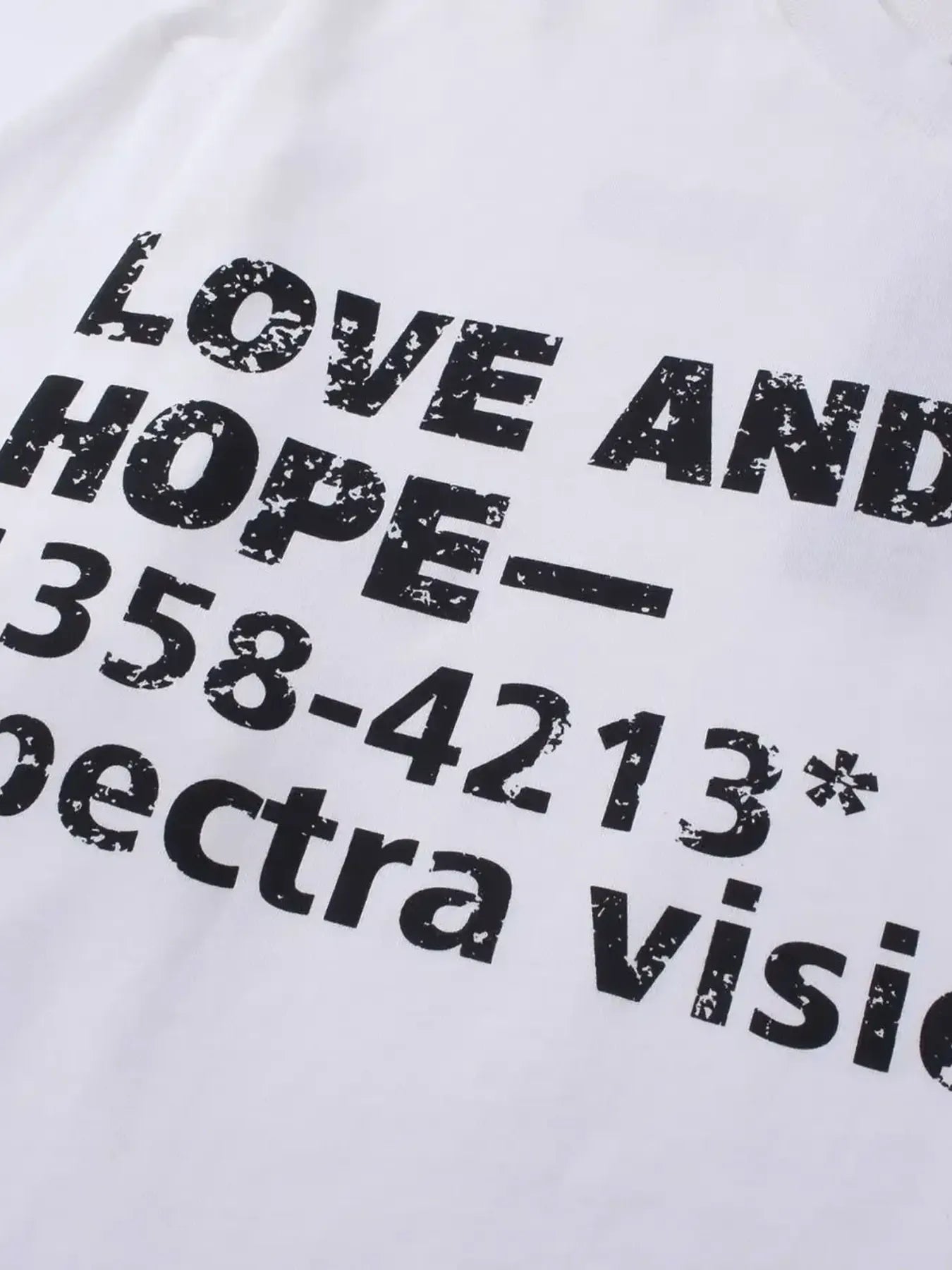 Men's Letter Round Neck Long Sleeve T-Shirt