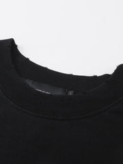 Men's Letter Round Neck Long Sleeve T-Shirt