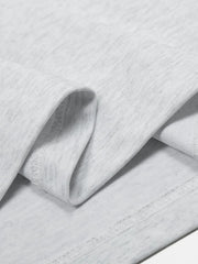 Men's Letter Round Neck Short Sleeve T-Shirt