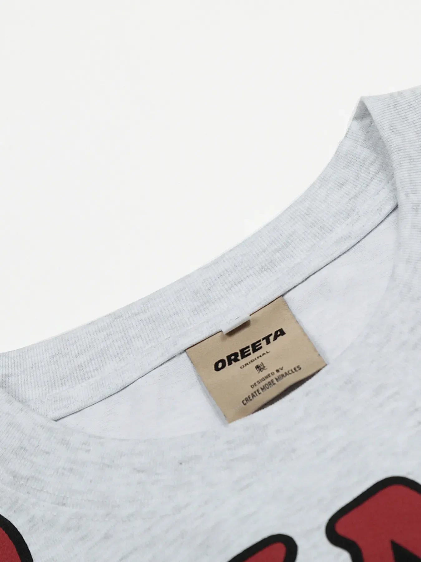 Men's Letter Round Neck Short Sleeve T-Shirt