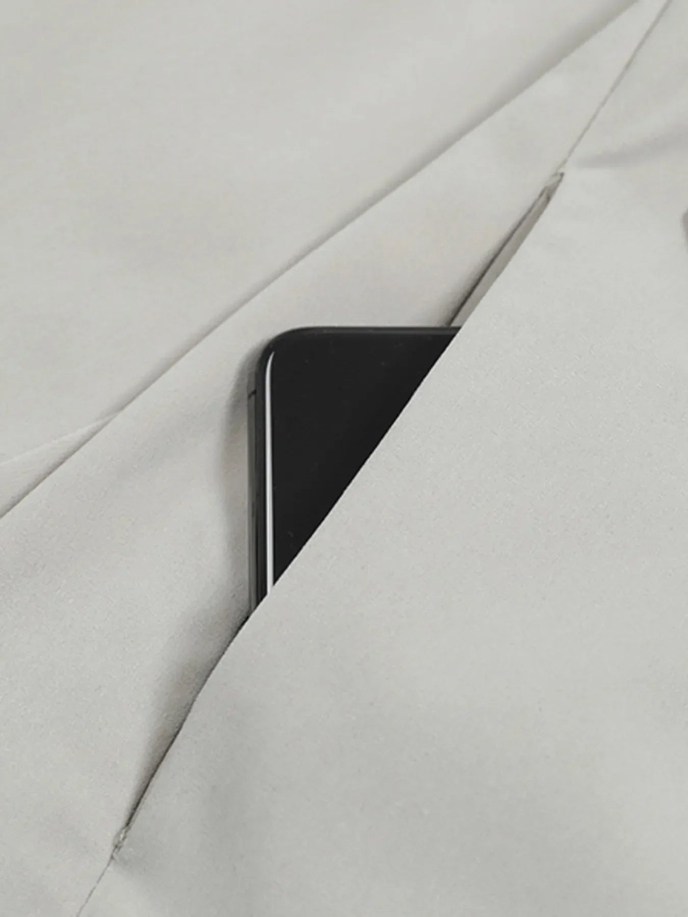 Men's Long Sleeve Jacket with Chest Pockets