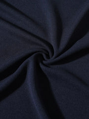 Men's Long Sleeve Plaid Collar Polo Shirt