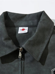 Men's Long Sleeve Zip-Up Jacket