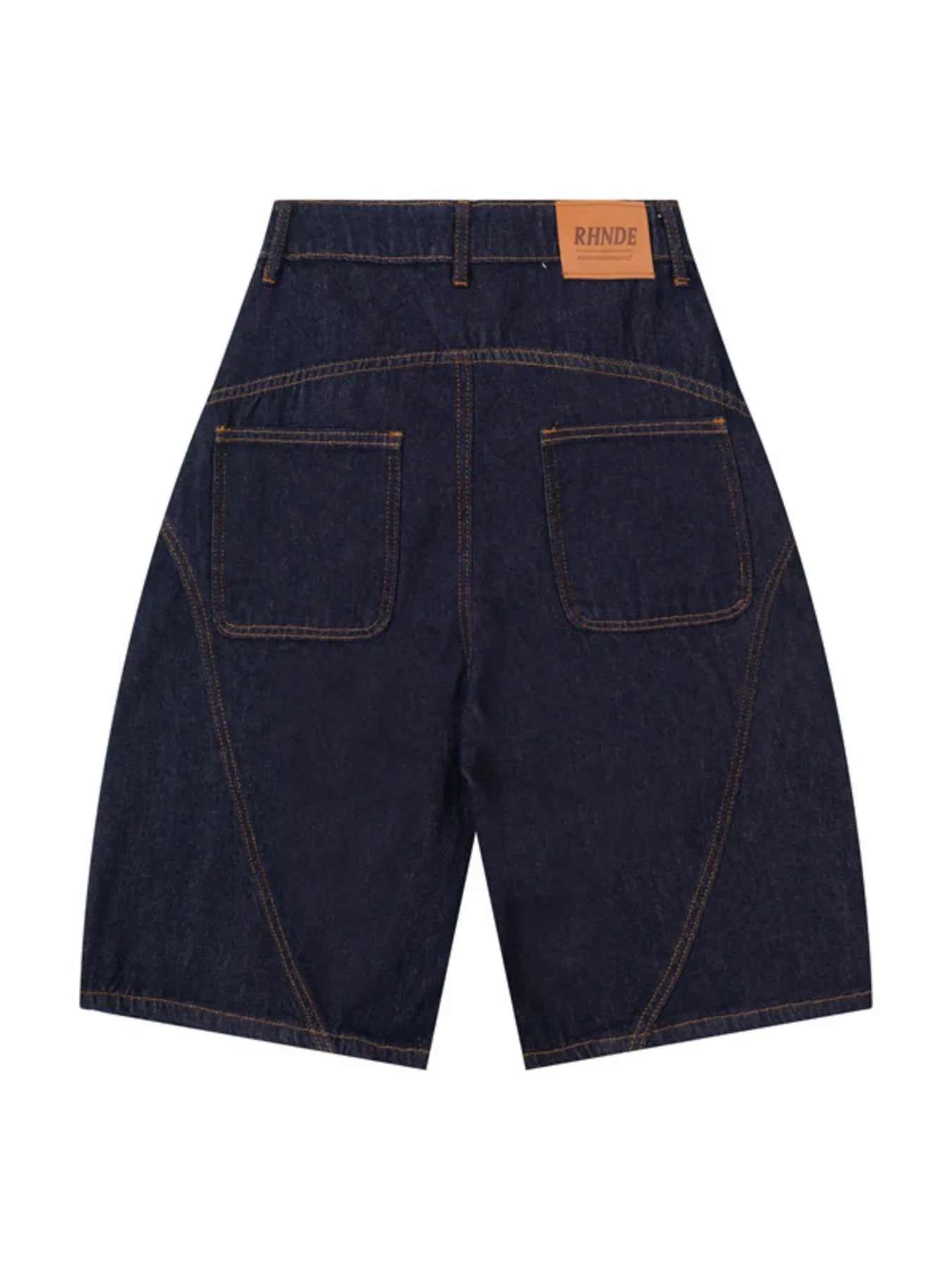 Men's Loose Fit Cargo Denim Shorts