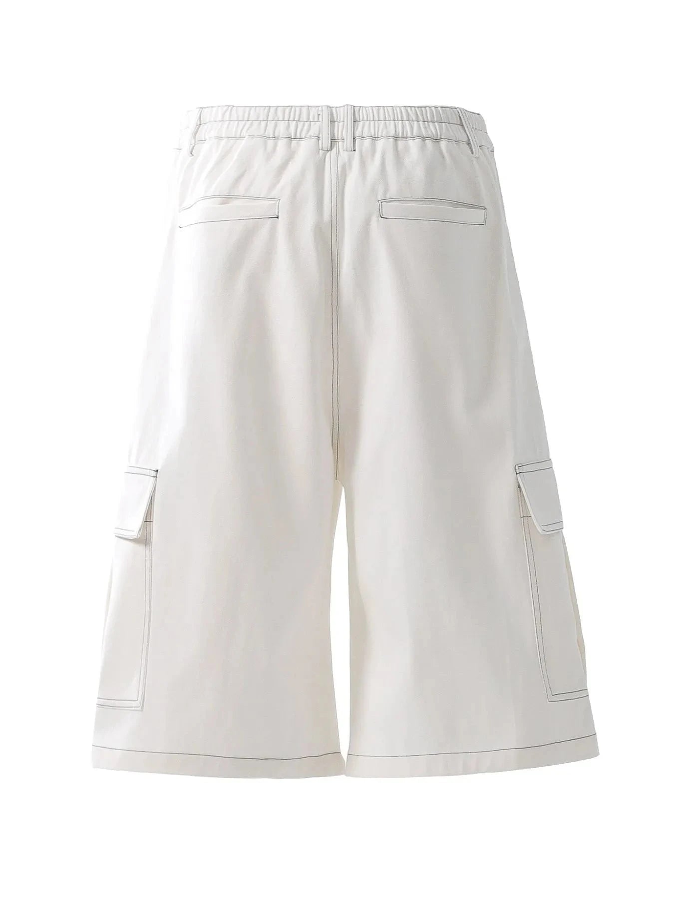 Men's Loose Fit Cargo Denim Shorts