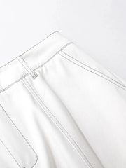 Men's Loose Fit Cargo Denim Shorts