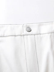 Men's Loose Fit Cargo Denim Shorts