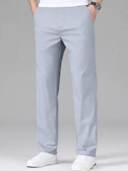 Men's Loose Fit Pants Light Blue / 29