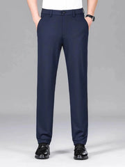 Men's Loose Fit Pants Navy Blue / 29