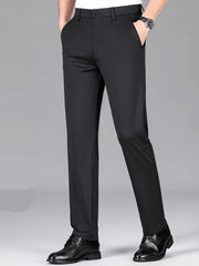 Men's Loose Fit Pants with Pockets Black / 29