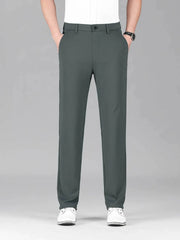 Men's Loose Fit Pants with Pockets Gray / 29