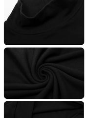 Men's Mock Neck Long Sleeve Top