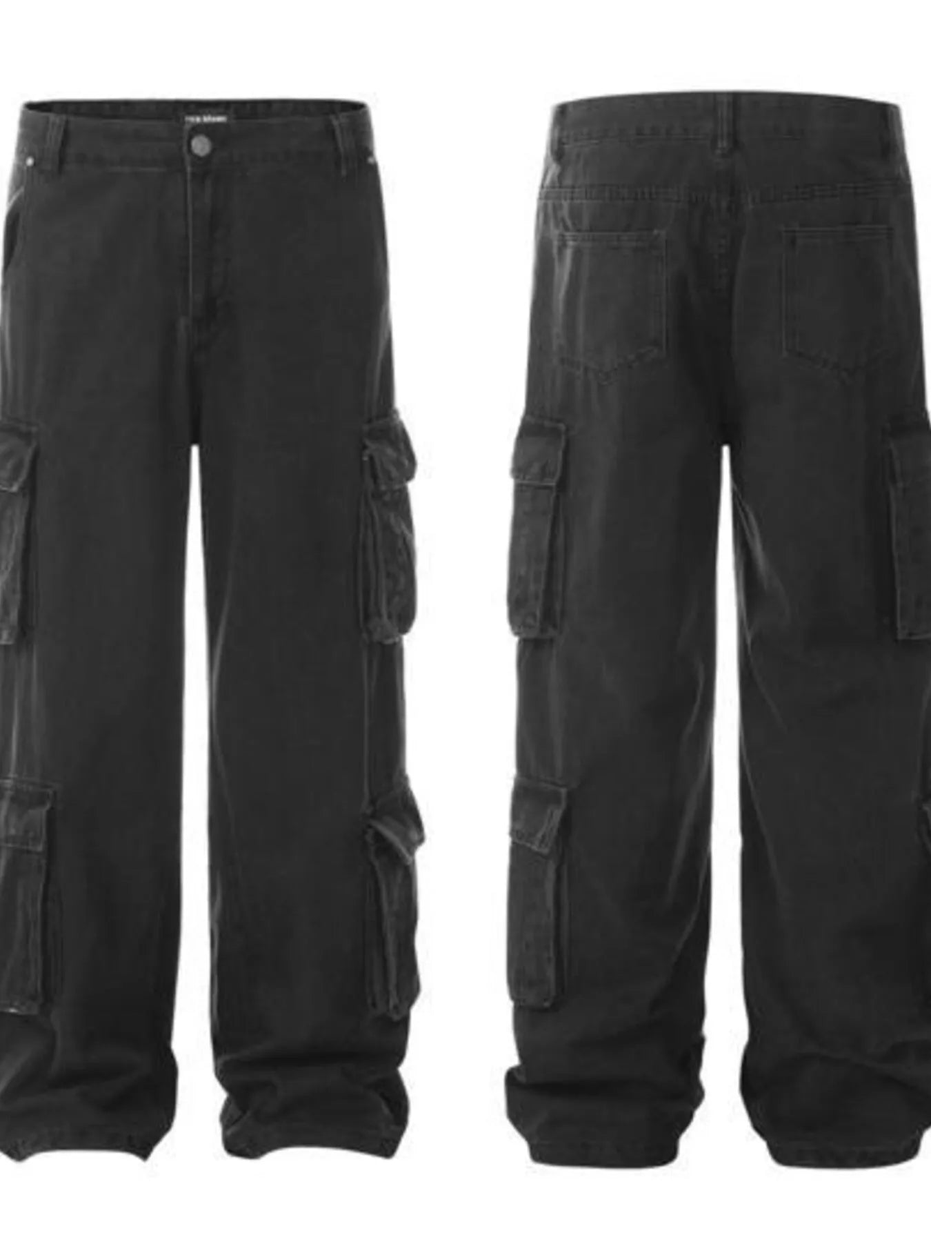 Men's Multi-Pocket Cargo Jeans
