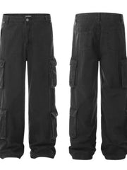 Men's Multi-Pocket Cargo Jeans