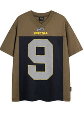 Men's Number Short Sleeve T-Shirt Brown / S