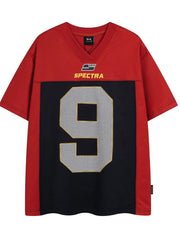 Men's Number Short Sleeve T-Shirt Red / S