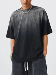 Men's Oversized Gradient Short Sleeve T-Shirt