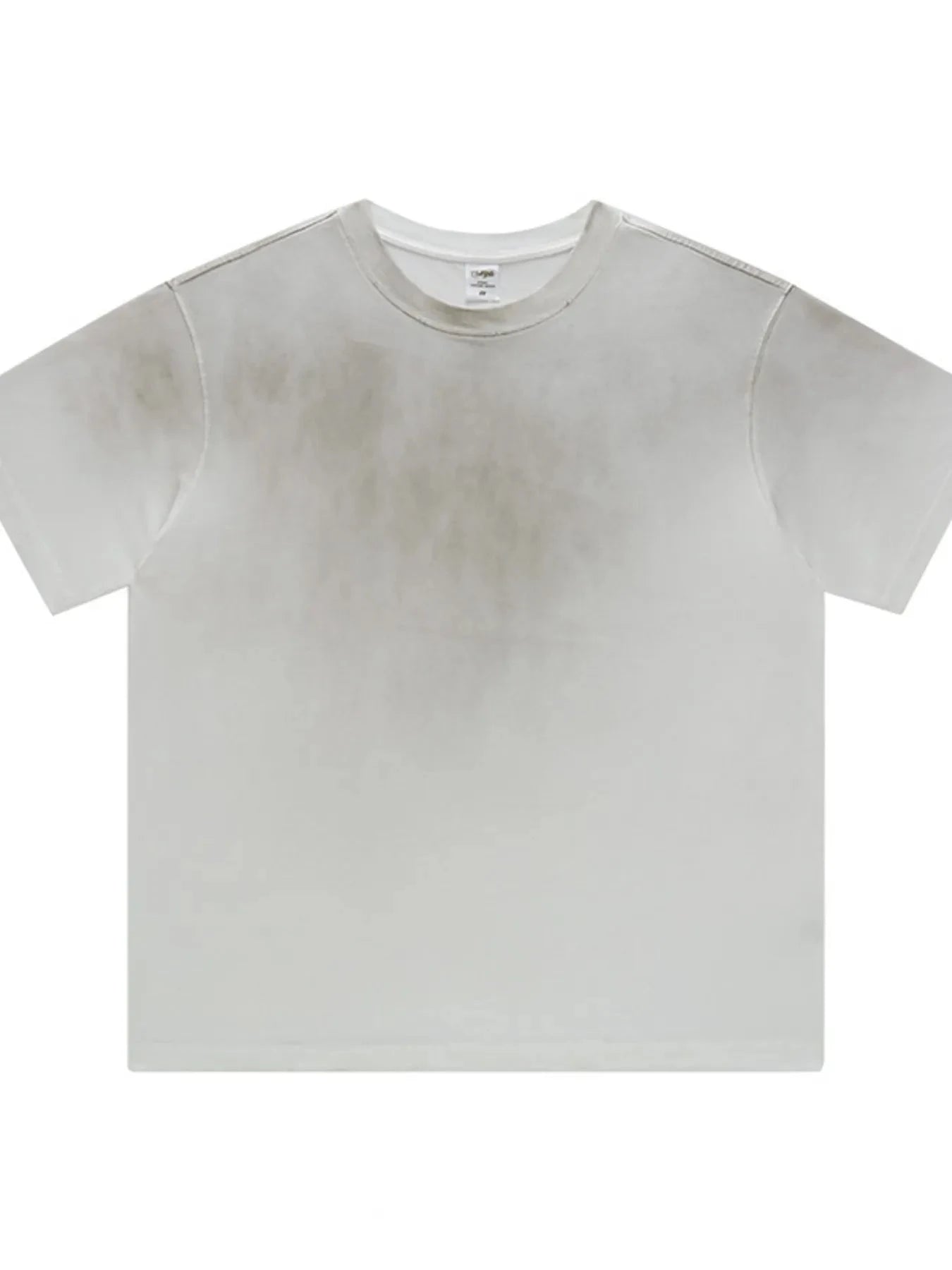 Men's Oversized Gradient Short Sleeve T-Shirt White / S