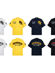 Men's Oversized Letter Short Sleeve T-Shirt