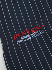 Men's Pinstripe Wide Leg Casual Pants