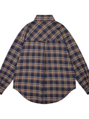 Men's Plaid Button-Down Shirt