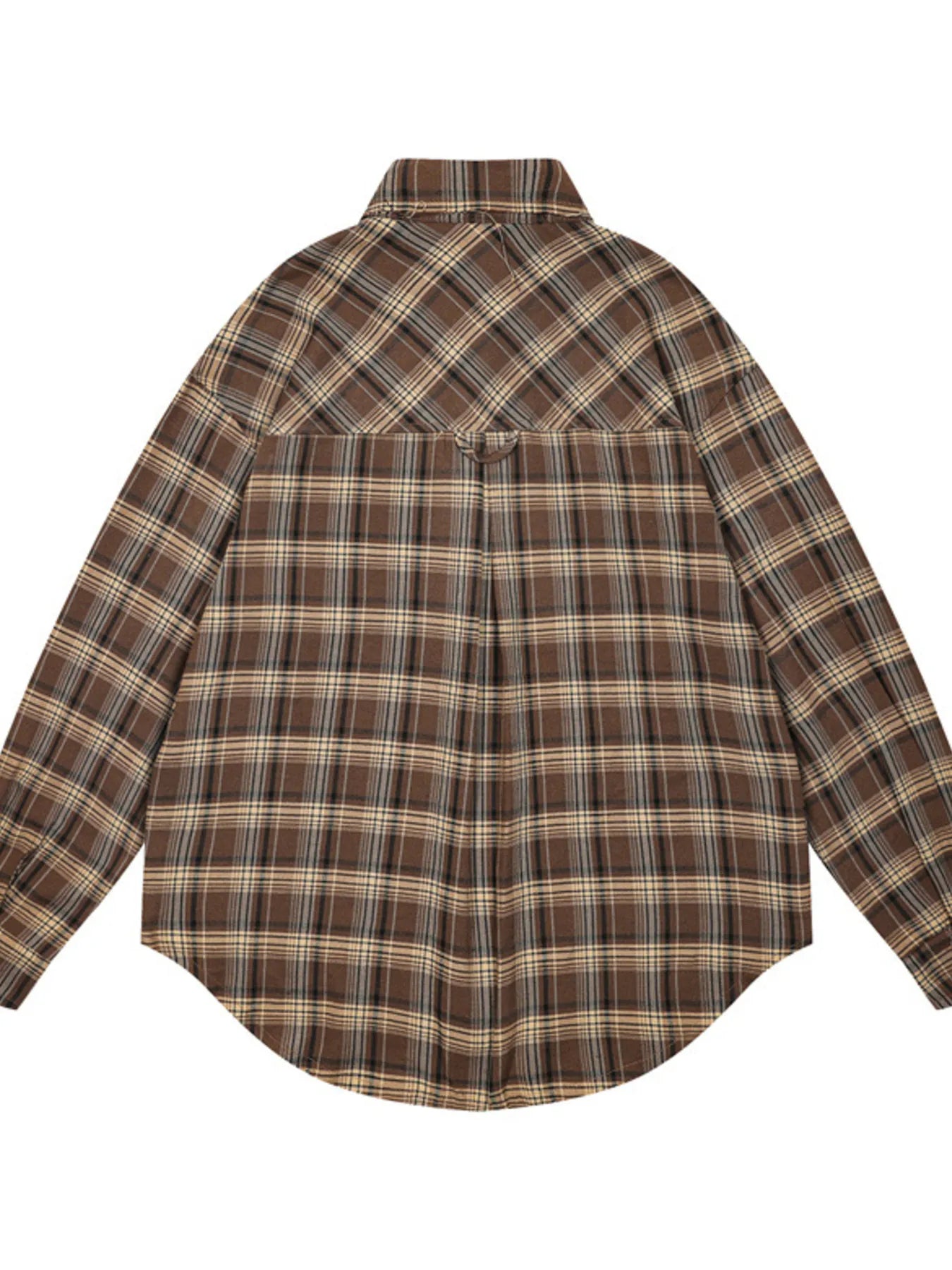 Men's Plaid Button-Down Shirt