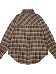 Men's Plaid Button-Down Shirt