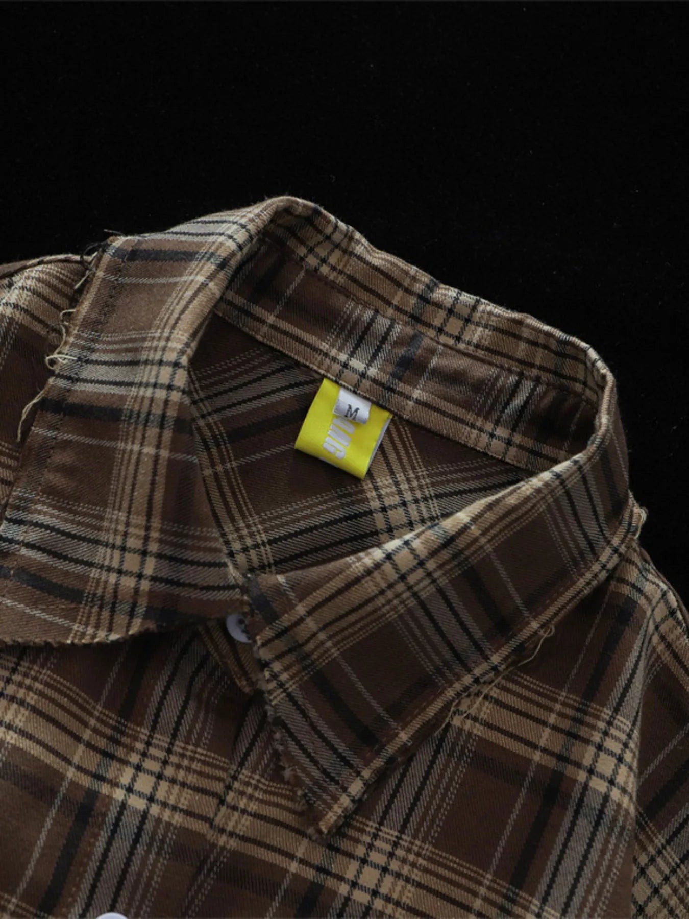 Men's Plaid Button-Down Shirt