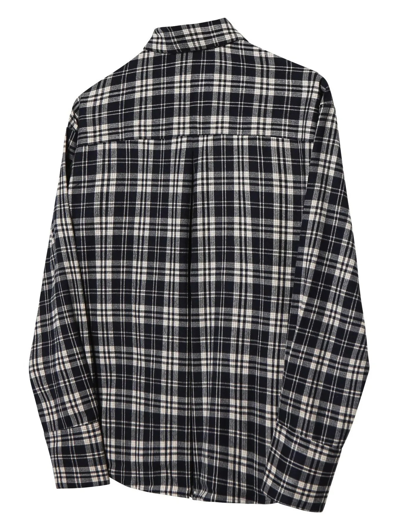 Men's Plaid Button-Down Shirt