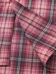 Men's Plaid Button Up Long Sleeve Shirt