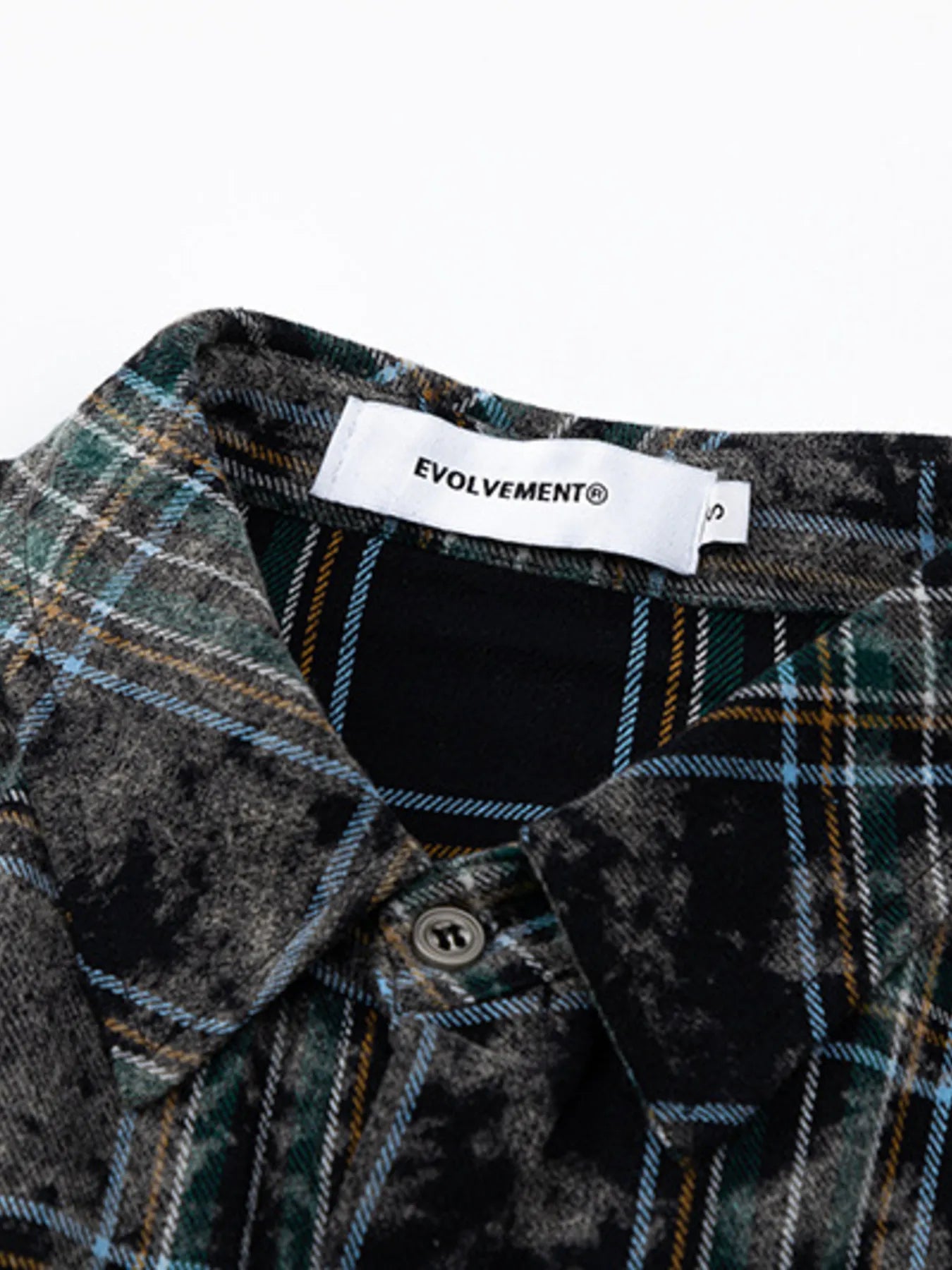 Men's Plaid Button-Up Shirt