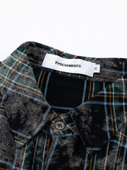 Men's Plaid Button-Up Shirt