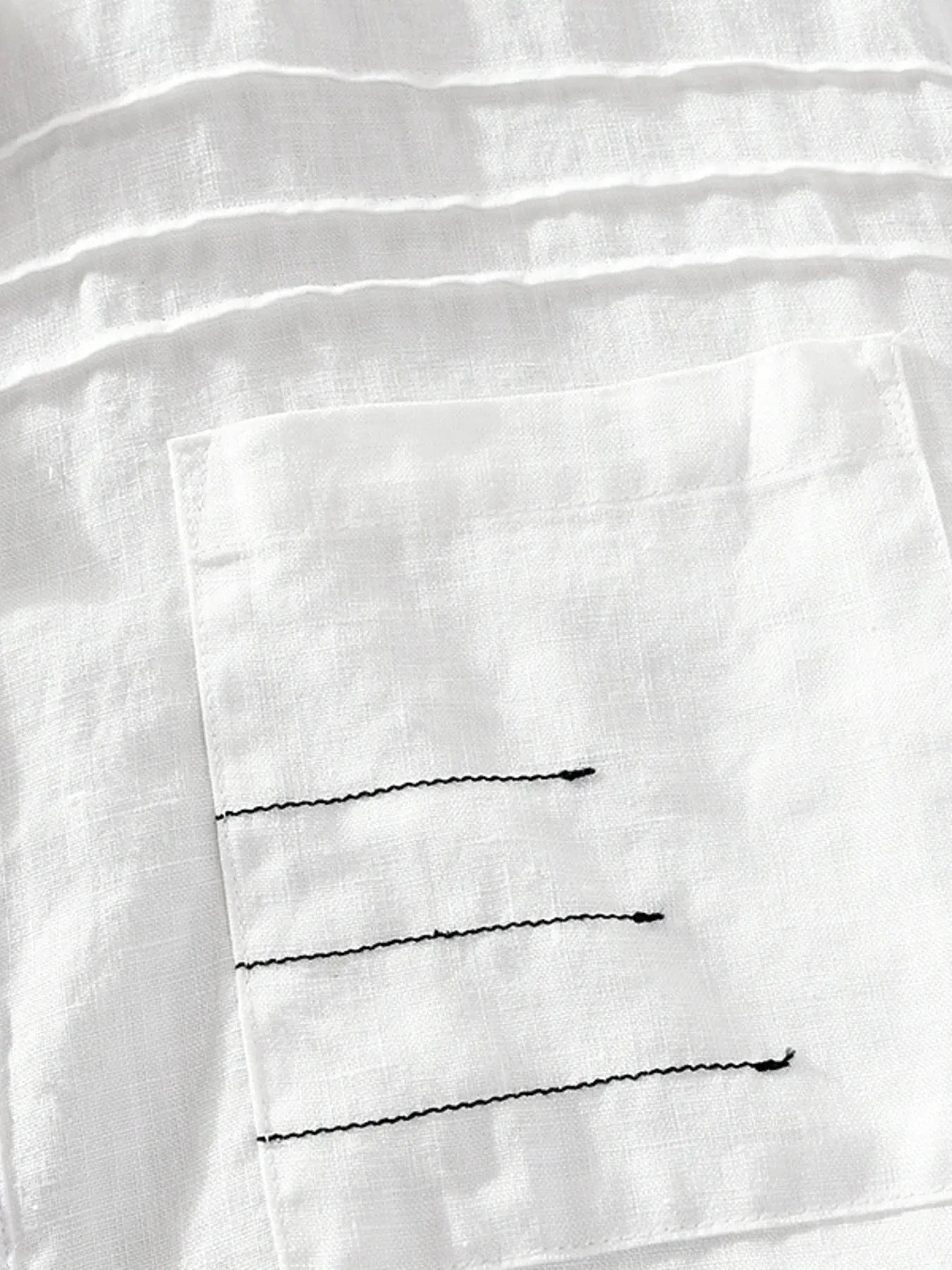 Men's Plus Size Button Detail Half Sleeve Shirt