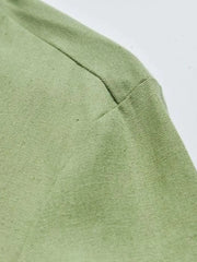 Men's Plus Size Button Detail Long Sleeve Blouse