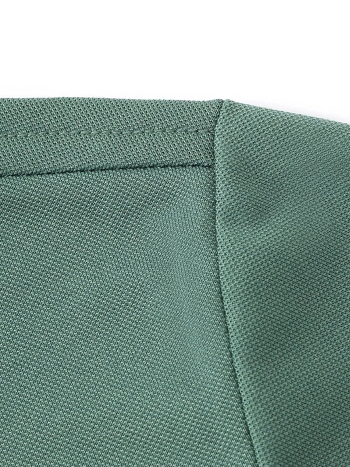 Men's Plus Size Button Detail Short Sleeve Polo