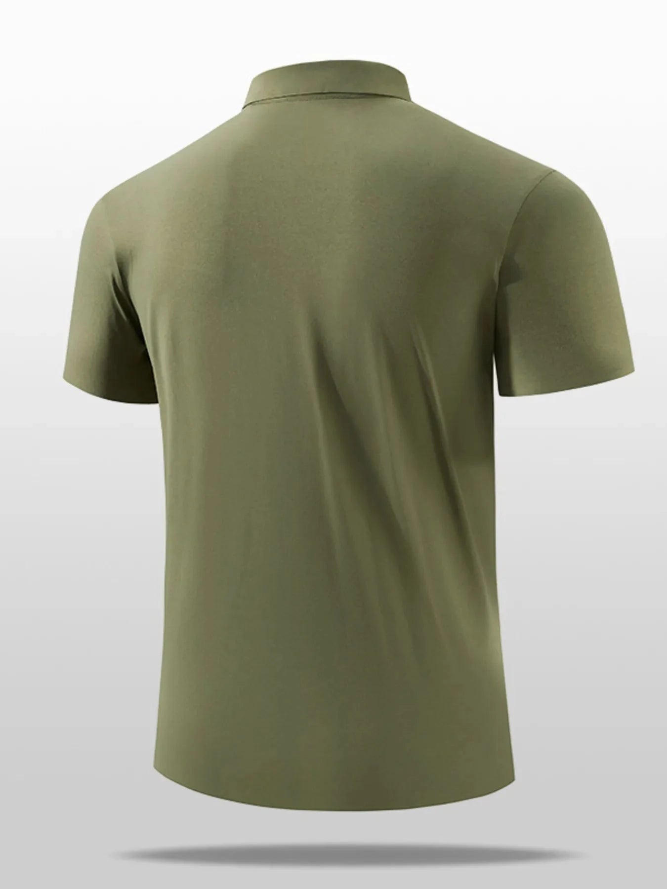 Men's Plus Size Button Detail Short Sleeve Polo