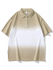 Men's Plus Size Button Detail Short Sleeve Polo