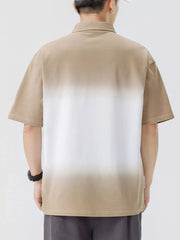 Men's Plus Size Button Detail Short Sleeve Polo