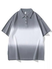 Men's Plus Size Button Detail Short Sleeve Polo
