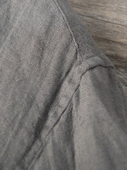 Men's Plus Size Button Detail Short Sleeve Top